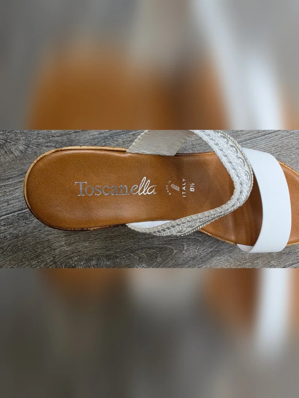 Toscanella wedge sandals-Size 8.5
